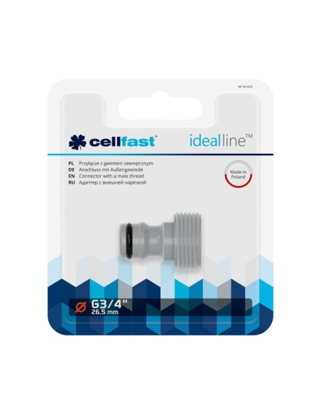 Nez de robinet mâle IDEAL™ 26,5 mm
