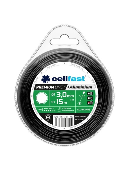 Fils de coupe pour débroussailleuse PREMIUM – rond Ø 3,0 mm 15 m