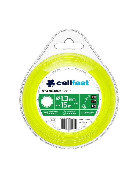 Fils de coupe pour débroussailleuse Standard – Rond Ø 1.3 mm 15 m