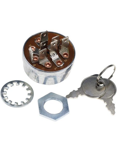 Contacteur d'allumage avec clé de contact pour MTD 725-1717