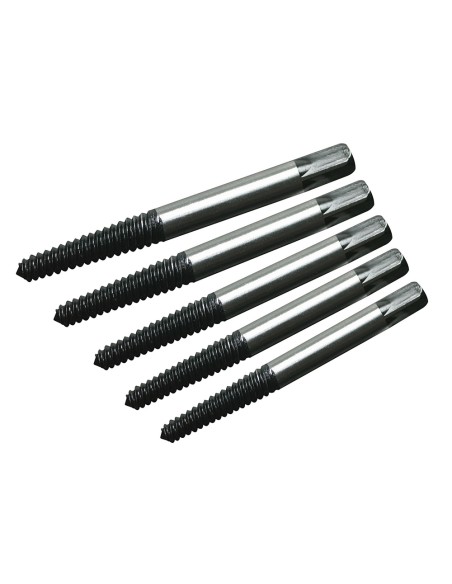 Extracteurs de vis, 5 pcs - Silverline