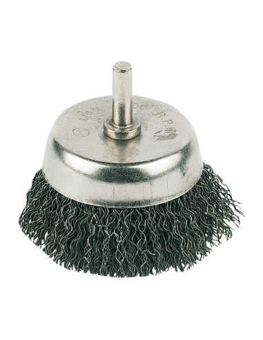 Brosse boisseau à fils d'acier ondulés - Silverline