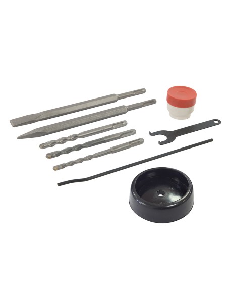 Marteau perforateur burineur SDS Plus 850 W - Silverline