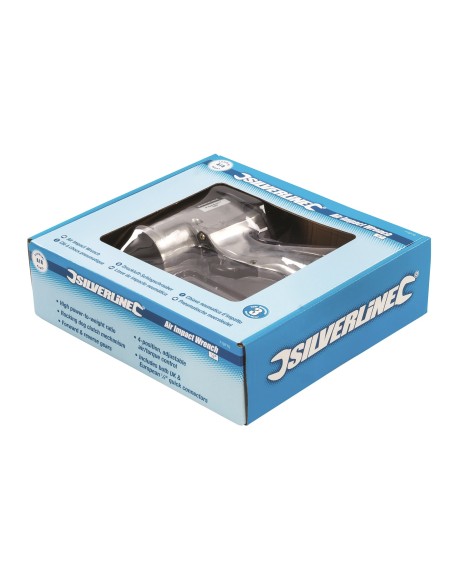 Clé à chocs pneumatique - Silverline