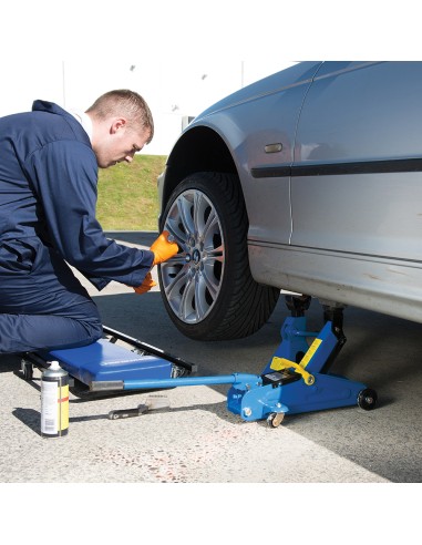 Cric rouleur hydraulique 2 Tonnes - Silverline