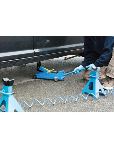 Cric rouleur hydraulique 2 Tonnes - Silverline