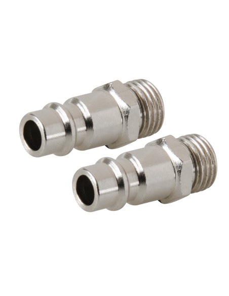 Coupleurs européens à baïonnette et filetage mâle 1/4" BSP - Silverline
