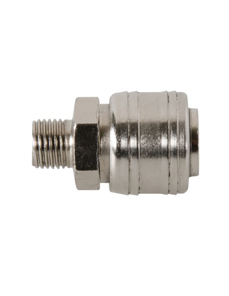 Coupleur rapide européen à filetage mâle - Silverline