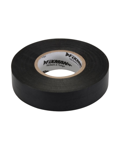 Ruban isolant 19 mm x 33 m - Fixman NOIR