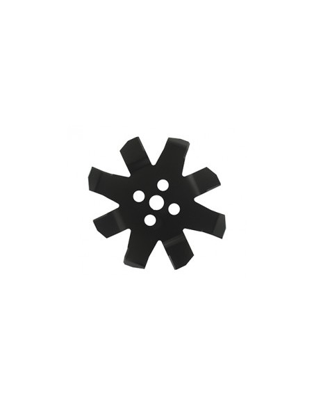 Lame 8 dents spéciale mulching pour débroussailleuse