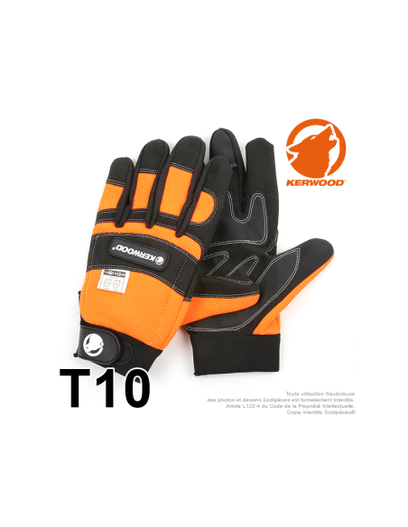 Gants forestier Kerwood protection main gauche Taille L / 10