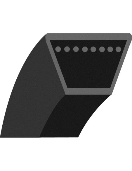 Courroie lisse trapézoïdale pour John Deere GX20571