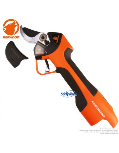 Pack outils sans fil avec mallette en tissu - Mini Tronçonneuse + Sécateur Électrique - KERWOOD