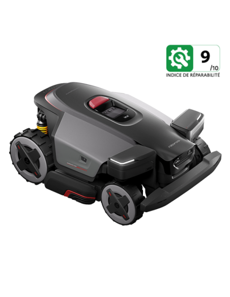 Robot de tonte sans fil 4WD - ROBOROCK Z130 RTK + VSLAM - 3000 m² - 24 cm de coupe