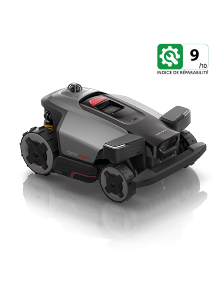 Robot de tonte sans fil 4WD - ROBOROCK - LiDAR + VSLAM - 2000 m² - 24 cm de coupe
