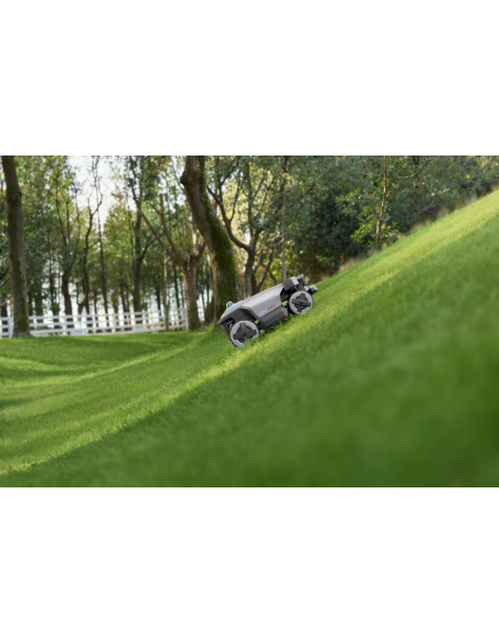 Robot de tonte sans fil 4WD - ROBOROCK - LiDAR + VSLAM - 2000 m² - 24 cm de coupe